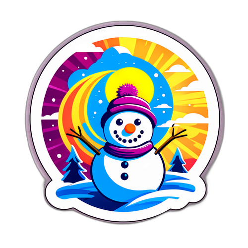 Rekaan Dwi Tujuan: Snowman dan Matahari