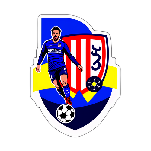 Aufkleber für Atletico Madrid vs Villarreal