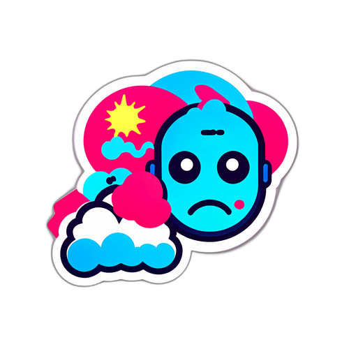 Adesivo Divertido: Steam Down e Frustração