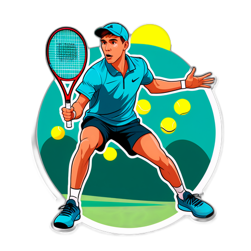 Alex de Minaur in Azione