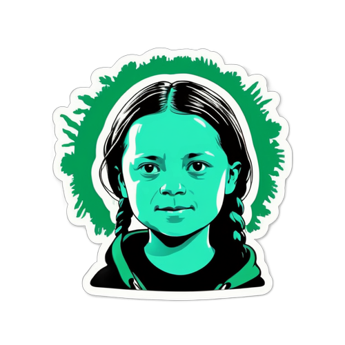 Greta Thunberg rohkeasti puhuu ympäristönsuojelun puolesta