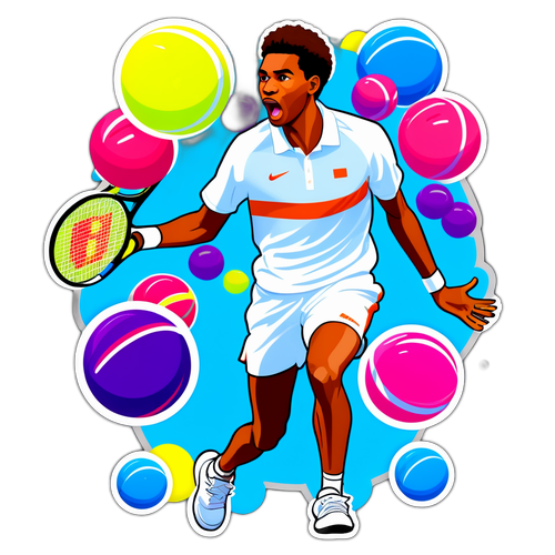 Félix Auger-Aliassime w akcji