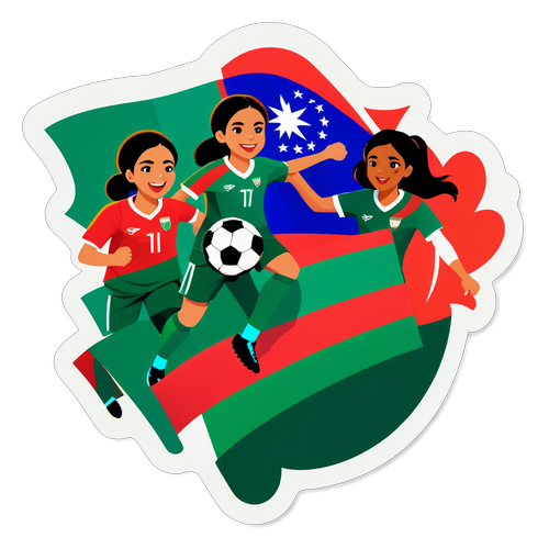 Perlawanan Hebat! Wanita Bangladesh vs Malaysia dalam Pertarungan Bola Sepak yang Menggembirakan!