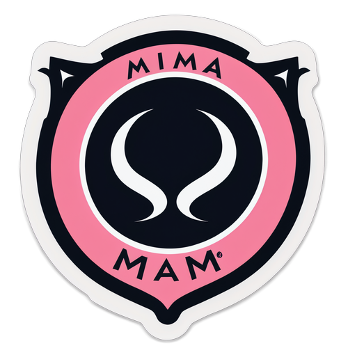 Inter Miami Taraftar Sticker