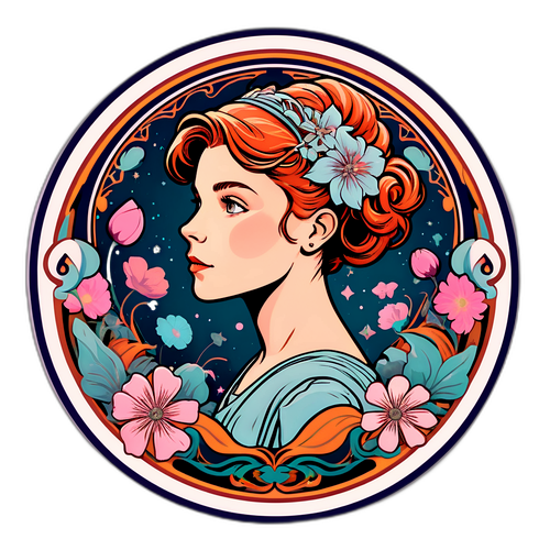 Robyn i en fascinerande art nouveau-stil