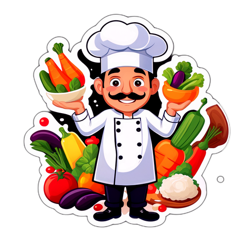 Sticker del Cheff Donato de Santis