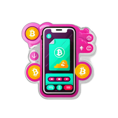 Sticker de billeteras virtuales