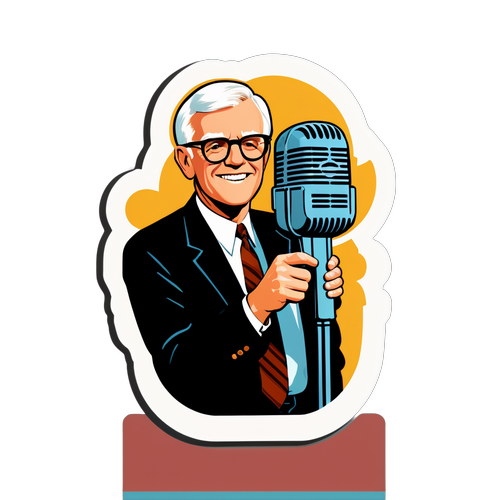 Phil Donahue: Vintage Televiision Legend Reimagined in Retro Glory!