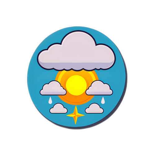 Nhãn dán thời tiết