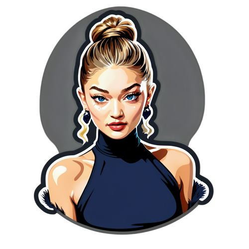 Elegance Módy: Gigi Hadid v Akci