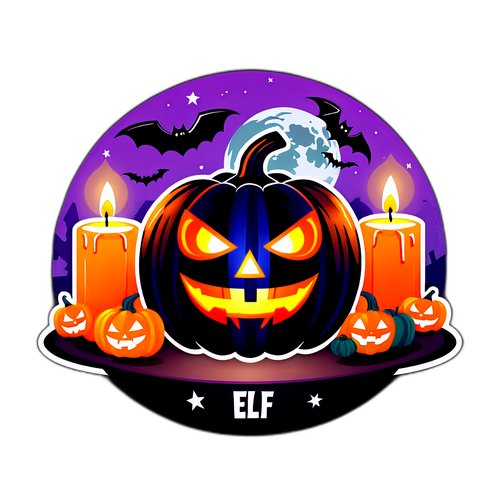 Cupa EFL strălucind în noaptea de Halloween