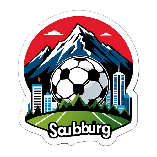 Adesivo di calcio di Salisburgo