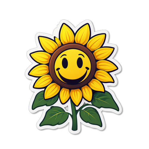 Sunflower Bahagia dengan Senyuman! Temukan Cara Menyebarkan Positivitas Hidup Anda!