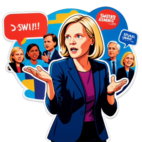 Fargerik debatt med Sylvi Listhaug