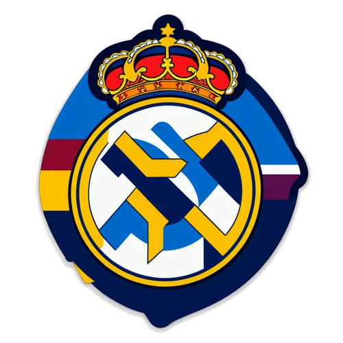 Sticker ng Laban ng Real Madrid at Barcelona