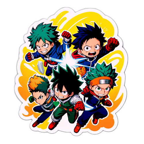 Personagens Principais de My Hero Academia