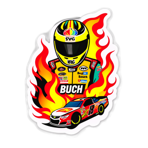 Dynamic Racing Design Featuring Kyle Busch