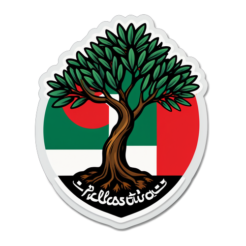 Adesivo Palestino