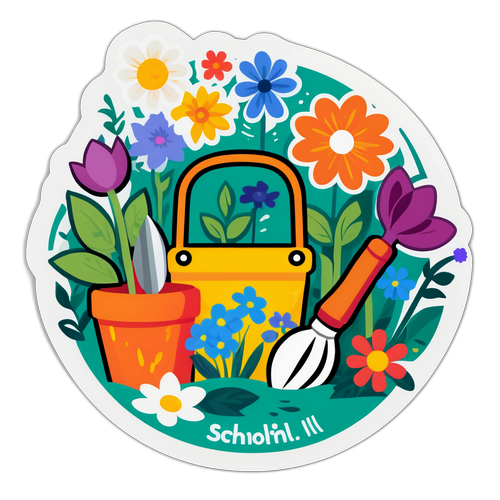 Florale Hageklistremerke for Finn Schjøll