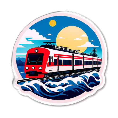 南海電鉄の魅力を表現したステッカー