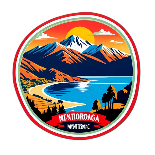 Vackra landskap i Montenegro