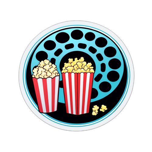 Film Temalı Çıkartma