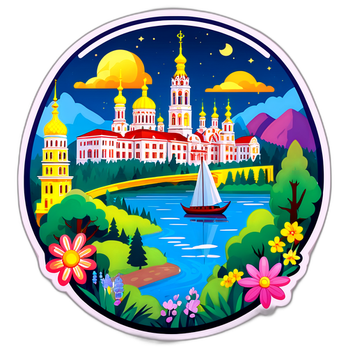 Tanawin ng mga Landmark ng Kyiv