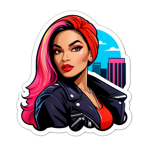 Shirin David im urbanen Stil