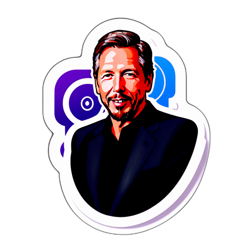 Sticker ya Larry Ellison
