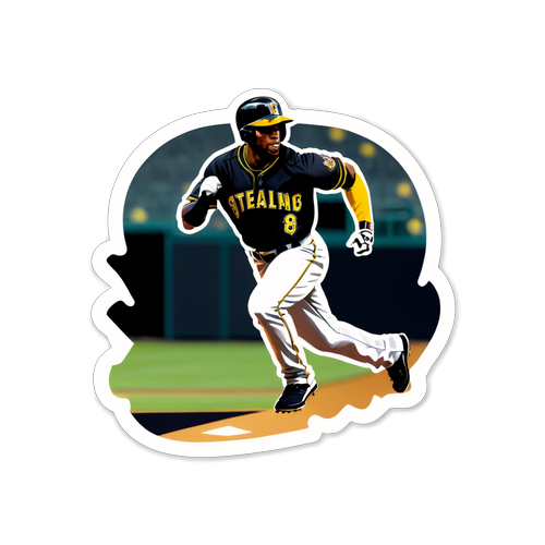 Dynamic Base Steal Sticker