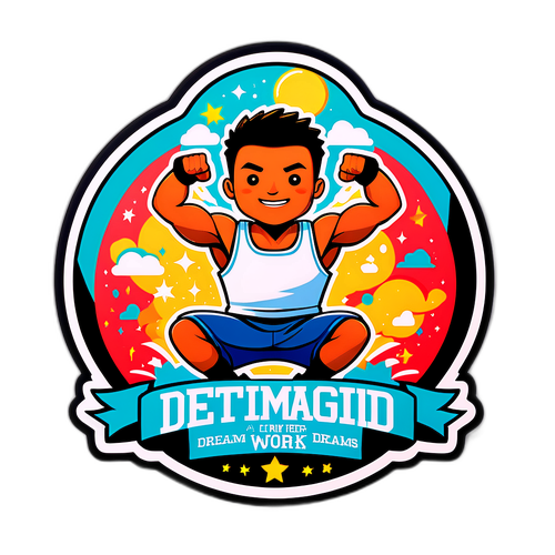 Stiker Motivasi Endrick
