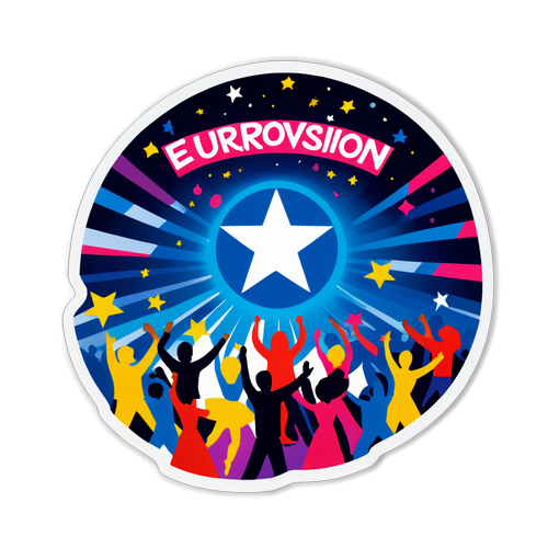 Eurovisie Podiumervaring Sticker