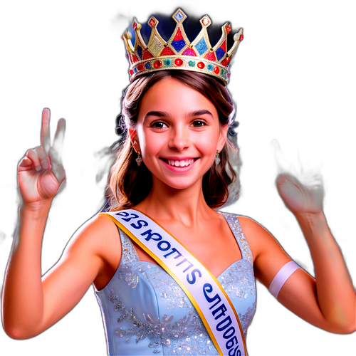 Adhésif Miss Poitou-Charentes 2025 sur scène