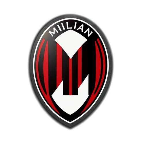 AC Milan Logo Sticker