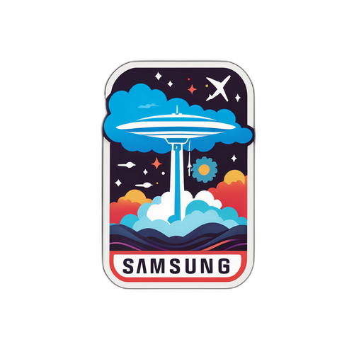 纪念三星航空灾难的贴纸