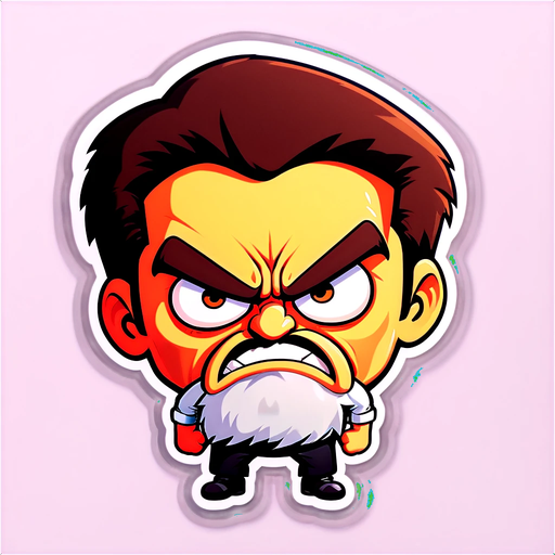 Adorable Rage Unleashed: Meet the Cute Angry Man You Can't Help But Love!