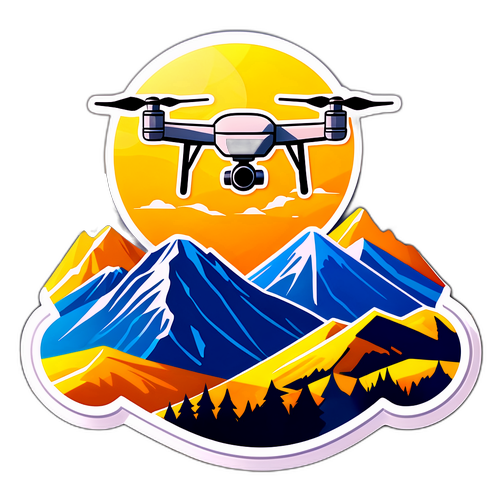 Drone sur un paysage magnifique de Roumanie