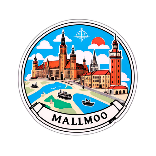 Ramani ya Kale ya Malmo