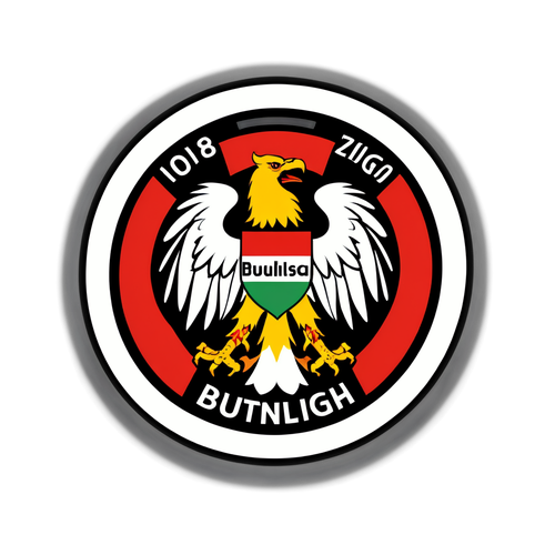 Sticker ya Kisasa ya Bundesliga