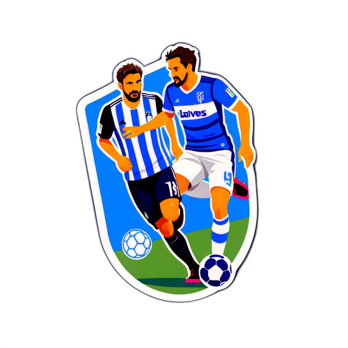 Alavés vs Real Sociedad mérkőzés jelenete