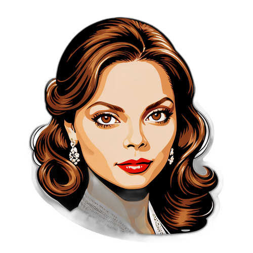 Ornella Muti in verschiedenen Schauspielposen