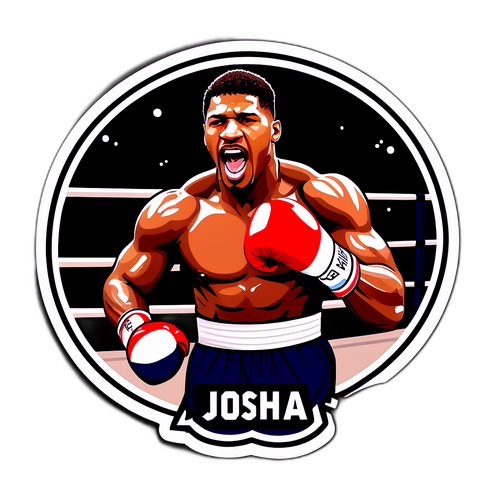 安東尼·約書亞貼紙設計