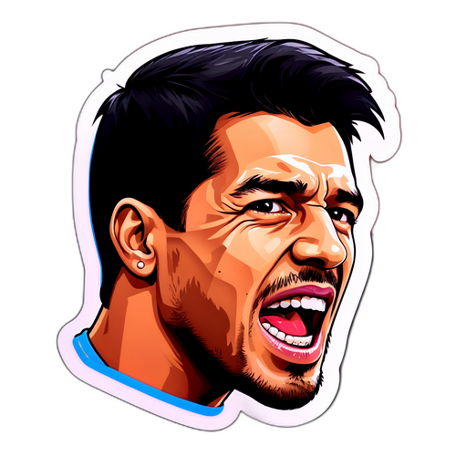 Luis Suárez Dinamik İfade Sticker Tasarımı