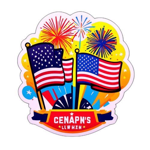 Chiếc nhãn dán vui mừng của người hâm mộ