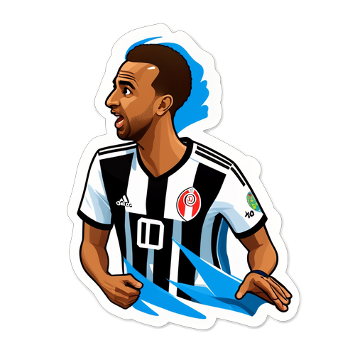 Lucas Moura em ação contra o River Plate
