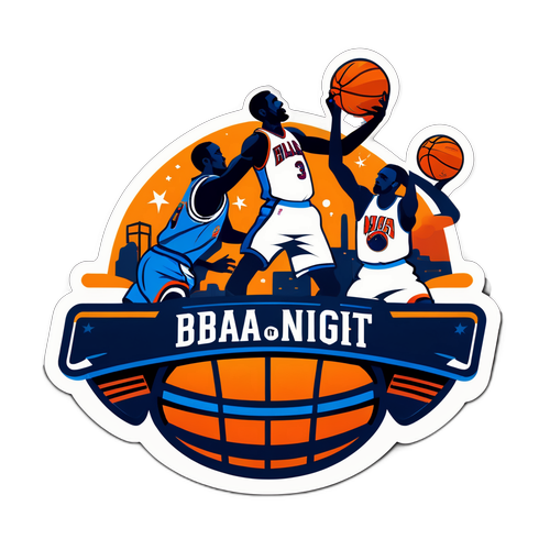 NBA Game Night Schedule Sticker