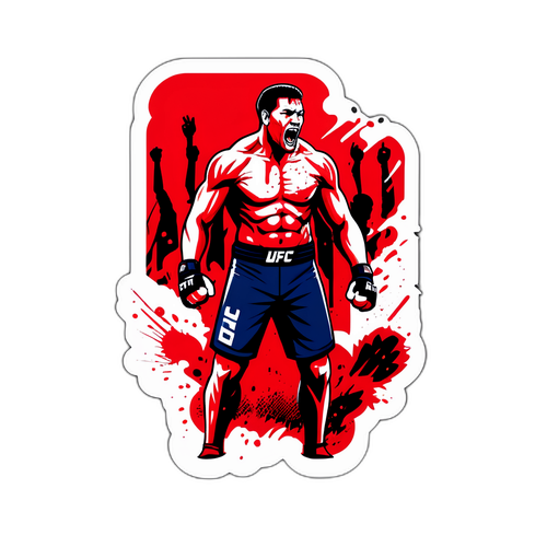 UFC-matta jossa sankari voittaa