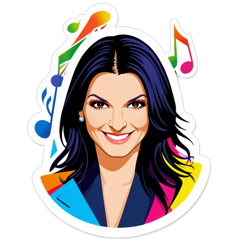 Tributo a Laura Pausini: La Magia della Musica in Colori Vibranti!