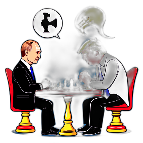 Gioco di Scacchi tra Leader Mondiali