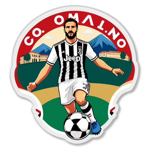 Como Juventus Sticker Tasarımı